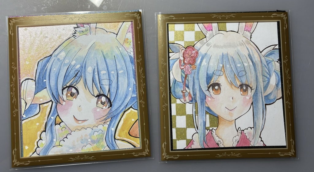 【ホロライブ】カラー色紙①