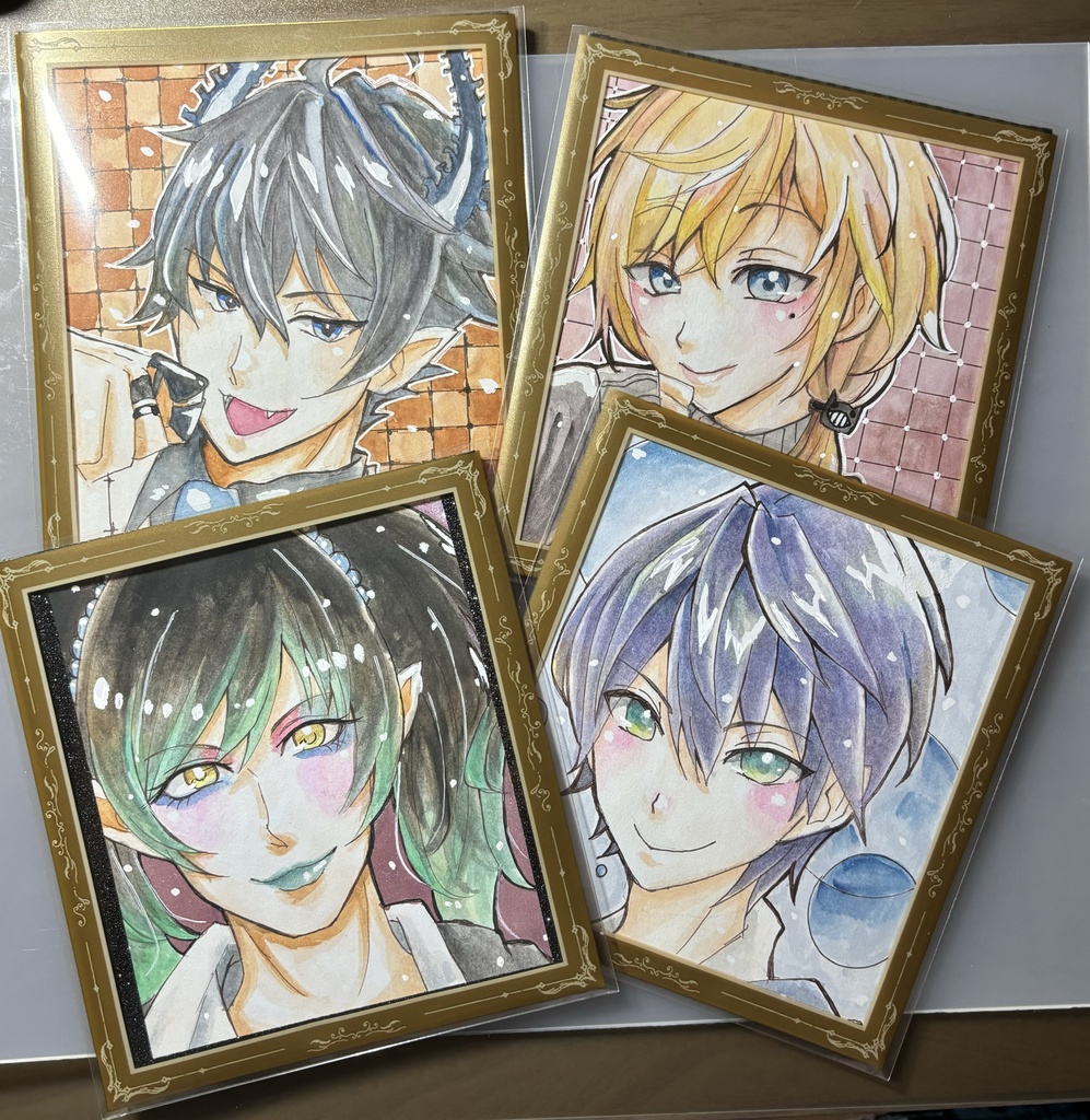 リクエスト色紙