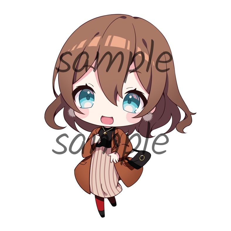 秋月杏果冬イラストSDアクキー