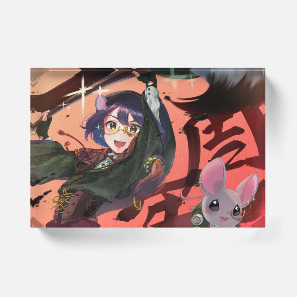 山田&田中1周年アクリルブロック