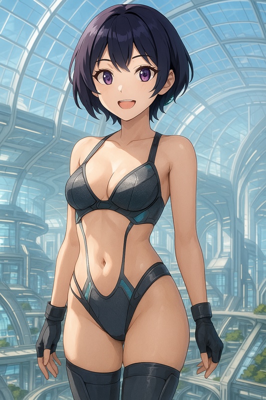 地底都市の少女1(高解像度)