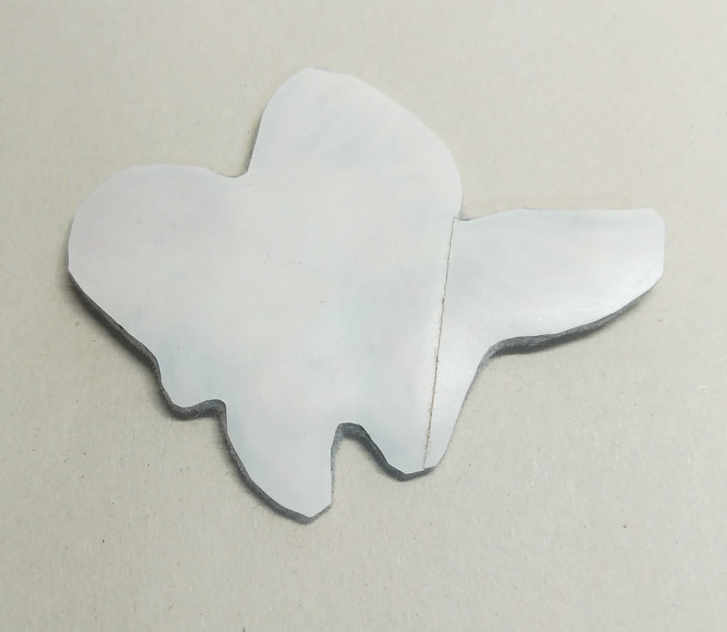 タンチョウ 金魚【刺繍シール】