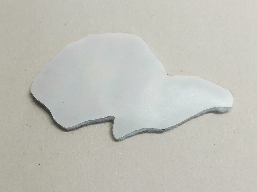 椿の花とドットシールのセット【刺繍シール】