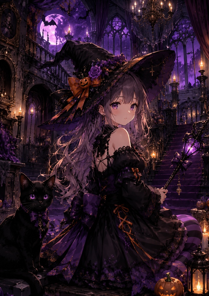 ハロウィンデジタルペーパー11枚セット
