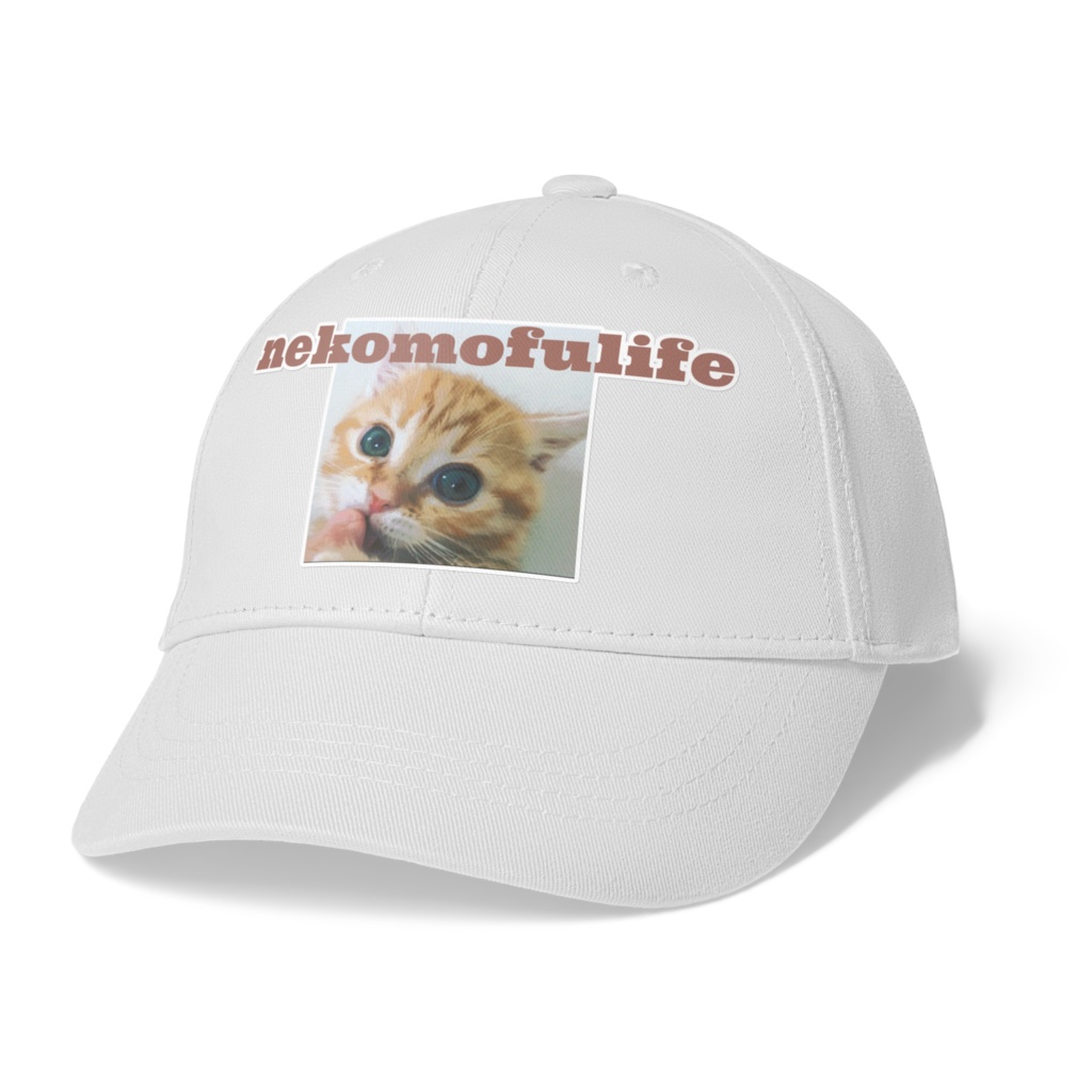ねこもふ生活オリジナルキャップ