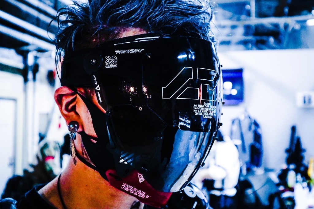 フェイスシールドユニット