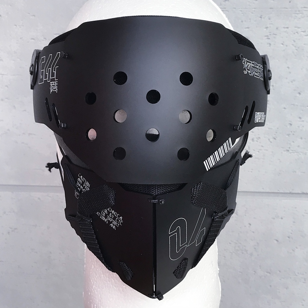 フェイスシールドユニット(ハーフ/マットブラック)