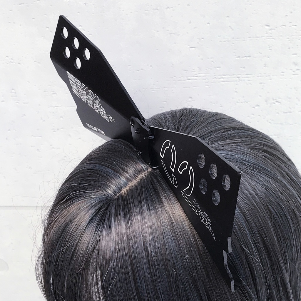 大型戦術カチューシャユニット_バタフライリボンタイプ