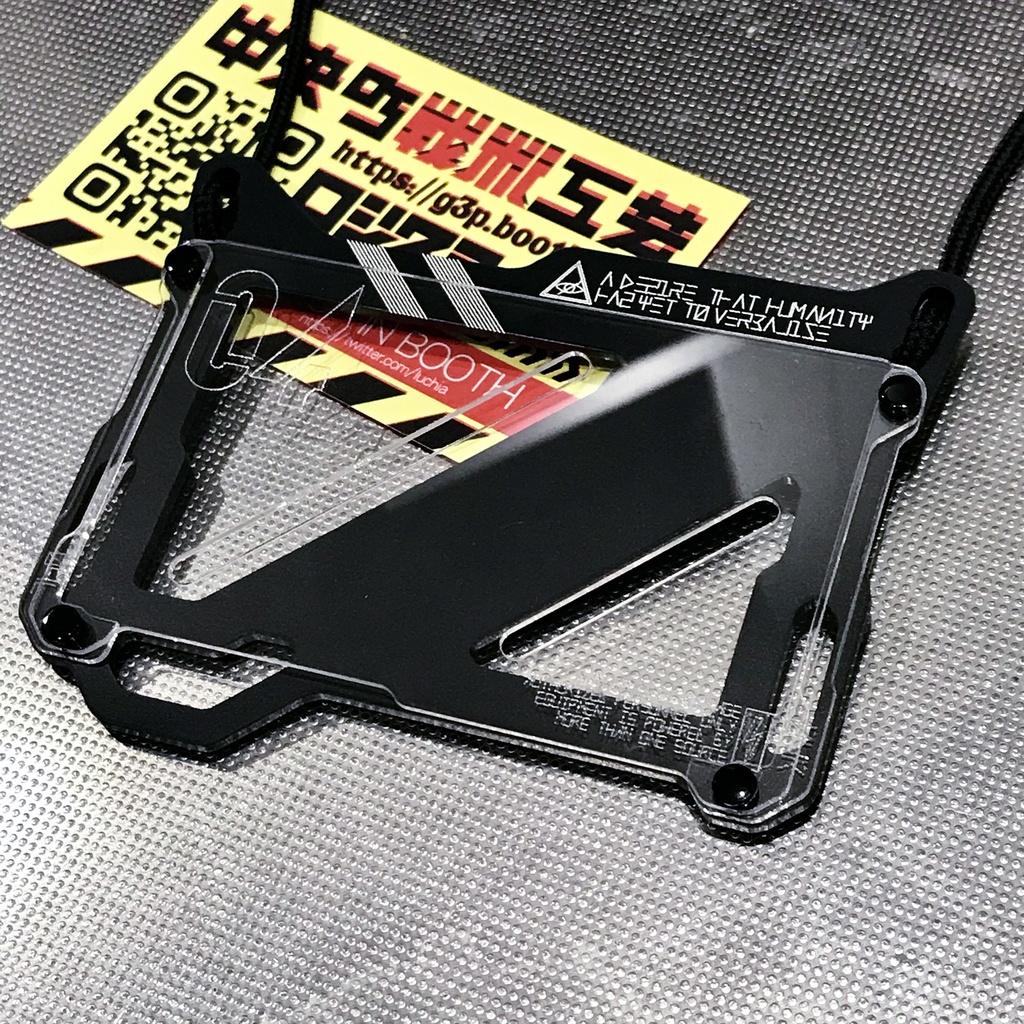 IDカード掲示ユニット04_ヨコ型