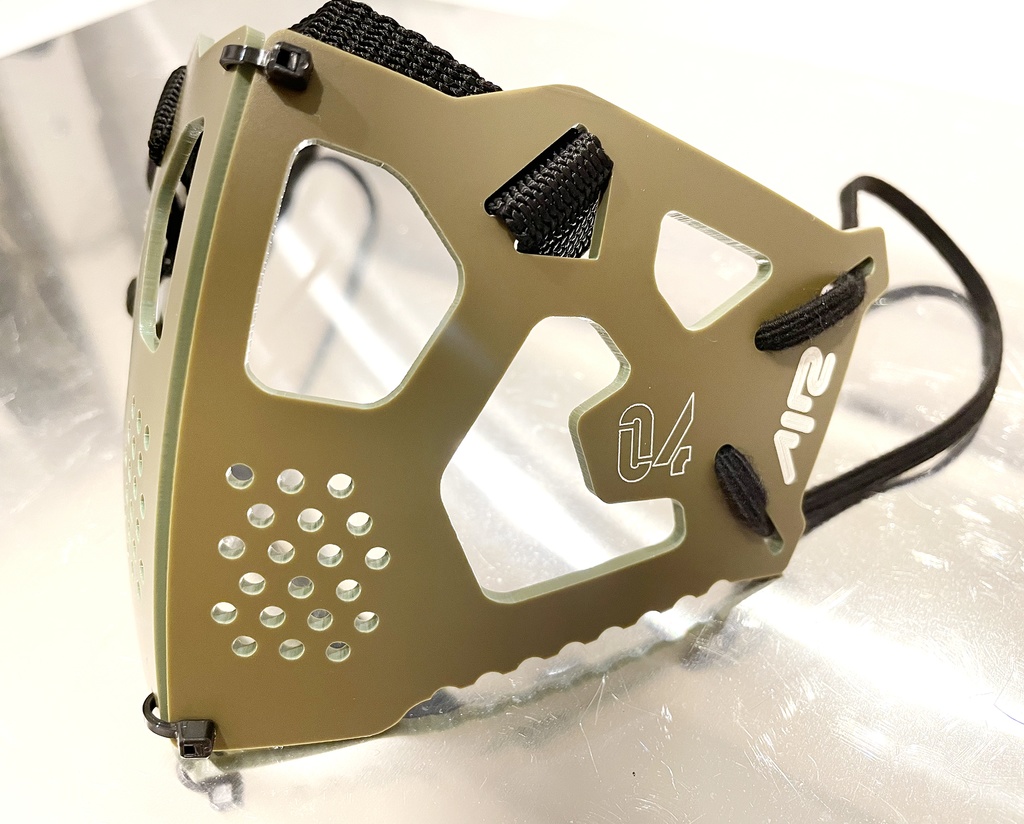 装甲マスクユニットmk4 エアフロータイプ_mat moss green