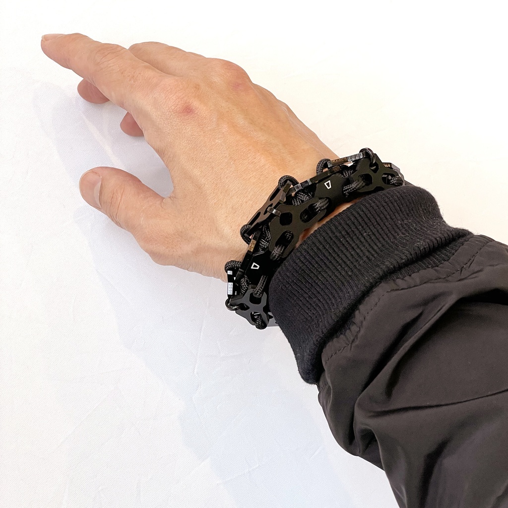 編込式装甲パラコードリストバンドユニット