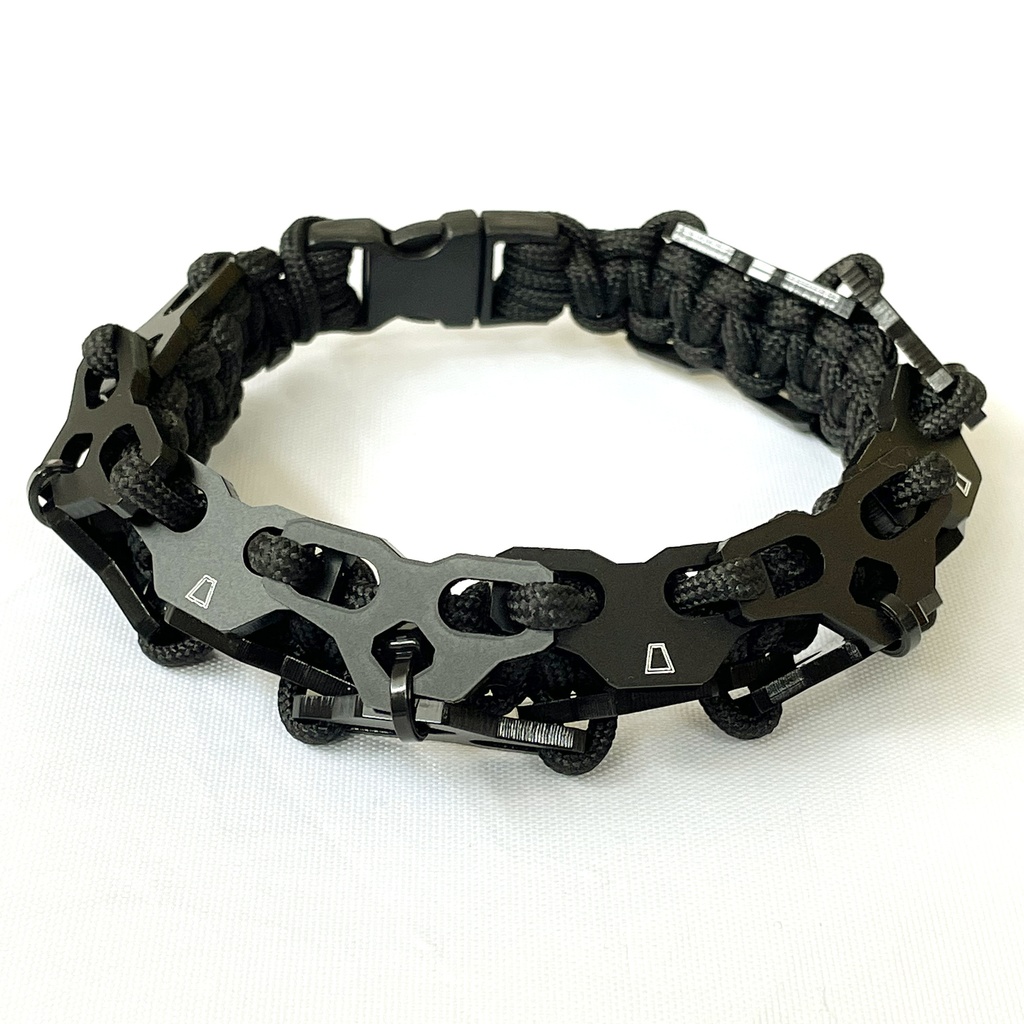 編込式装甲パラコードリストバンドユニット