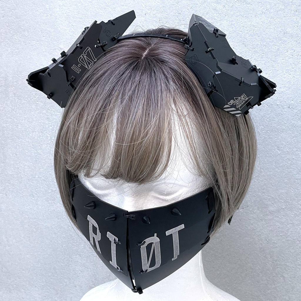 装甲マスクユニットmk8 R.I.O.T.custom