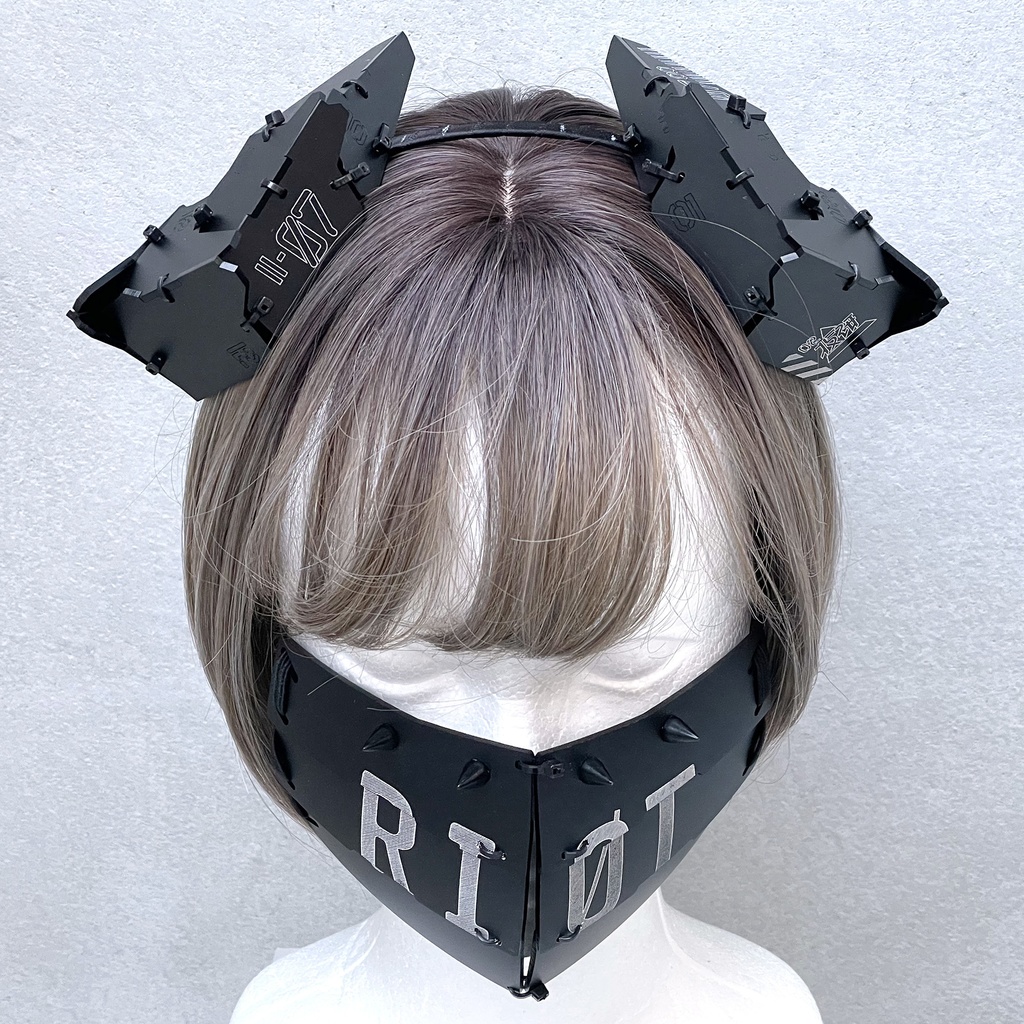 装甲マスクユニットmk8 R.I.O.T.custom