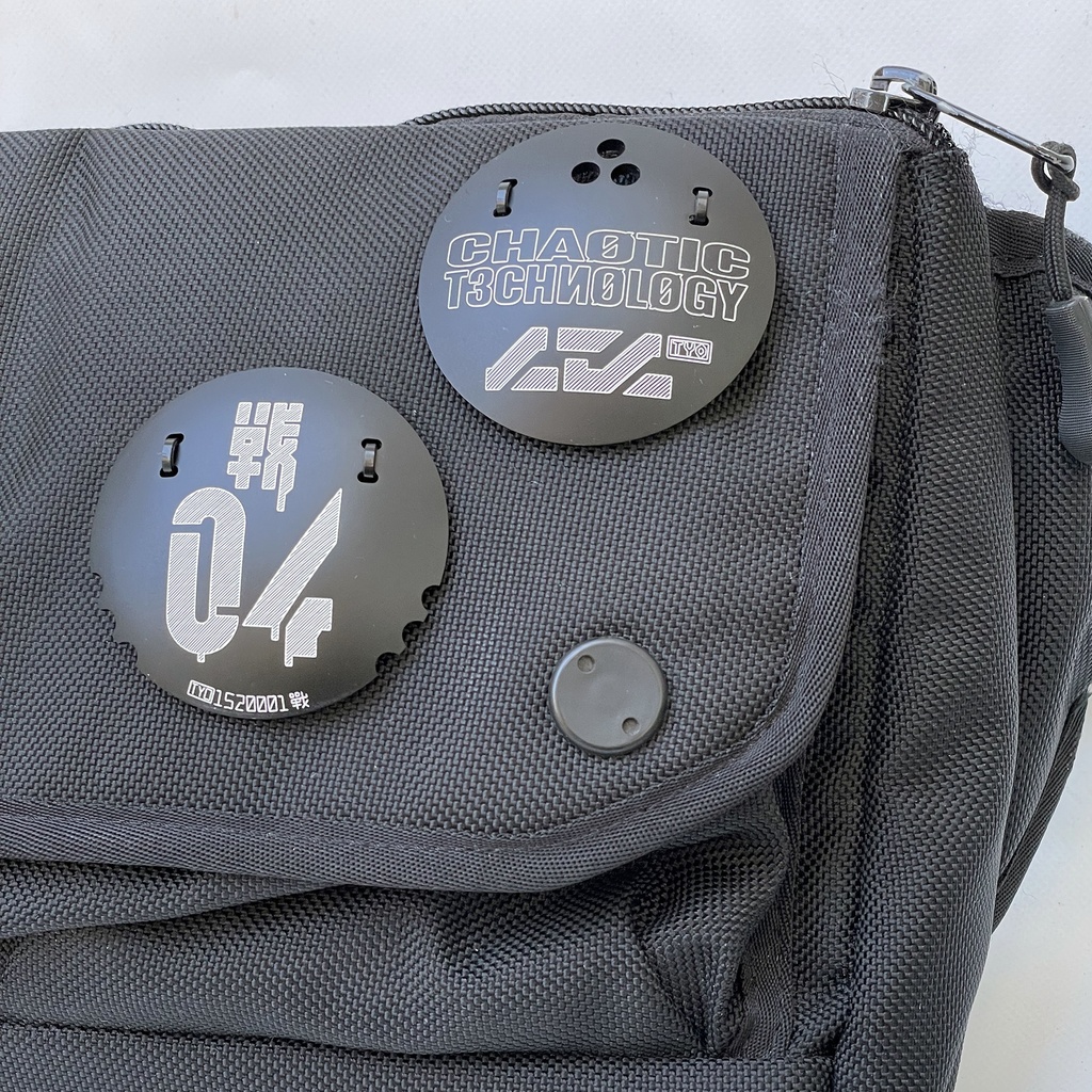 缶バッジ偽装型追加装甲/58mm級