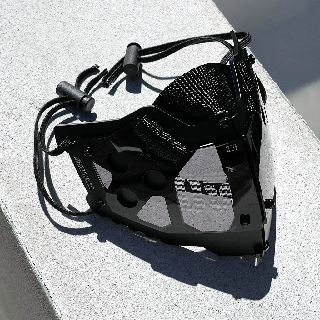 装甲マスクユニットmk9  "smoke black"