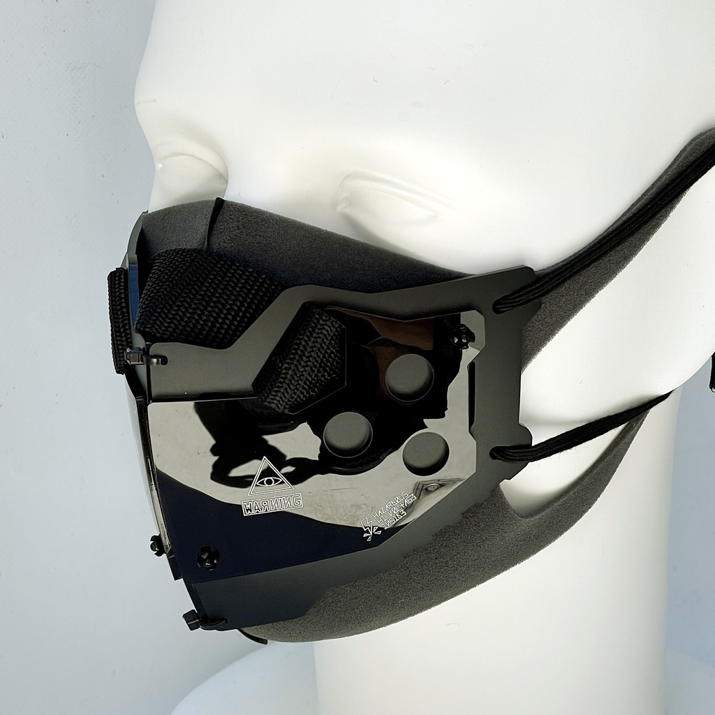 装甲マスクユニットmk9  "smoke black"