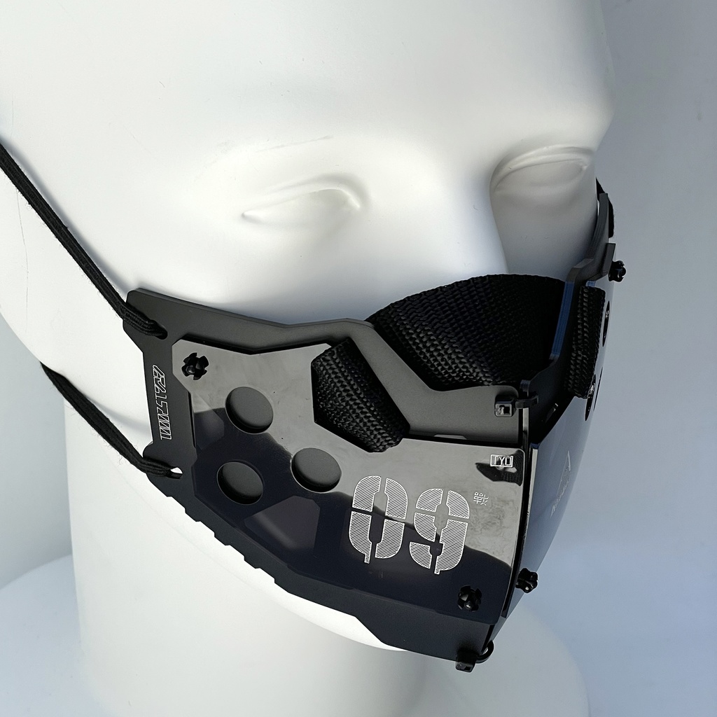 装甲マスクユニットmk9  "smoke black"