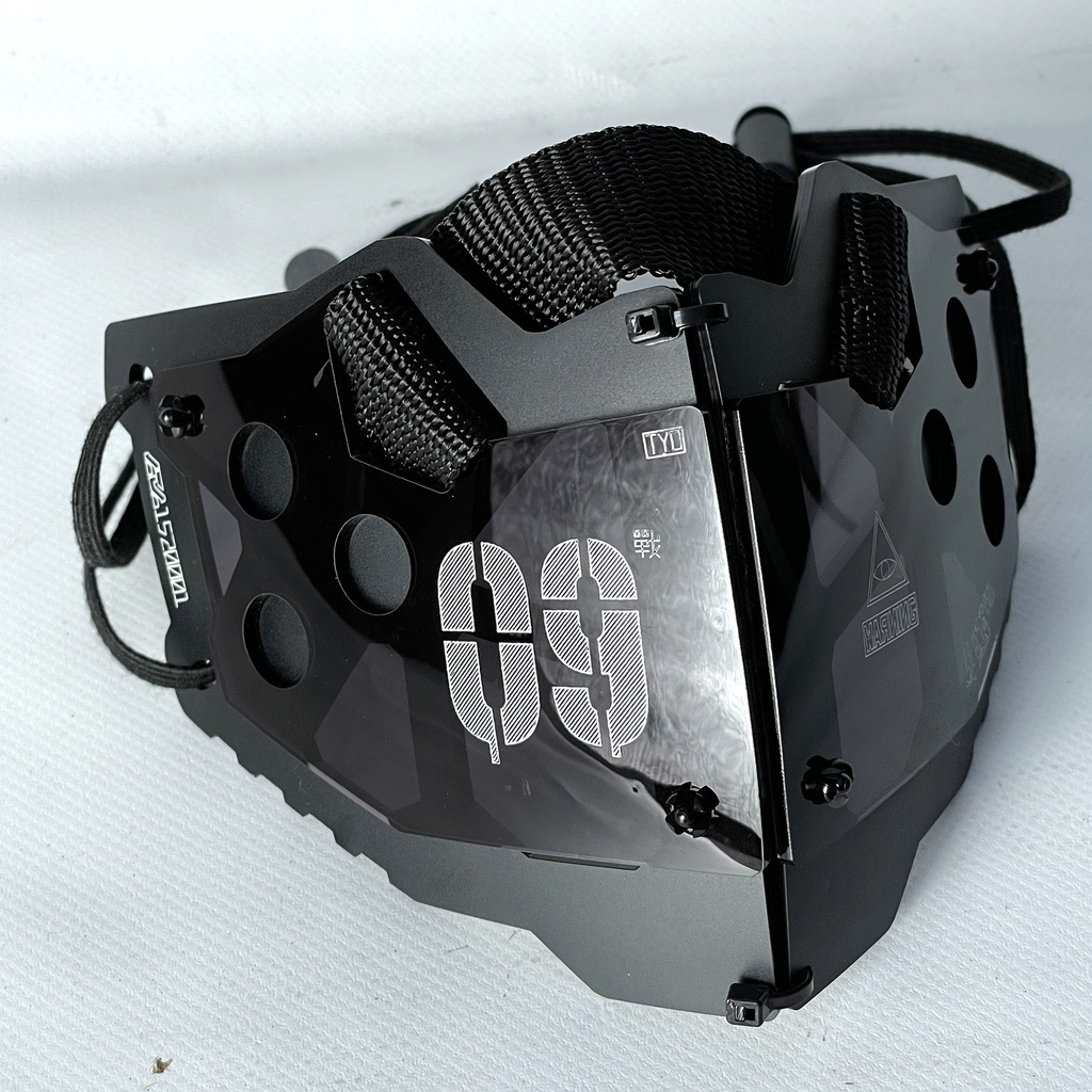 装甲マスクユニットmk9  "smoke black"