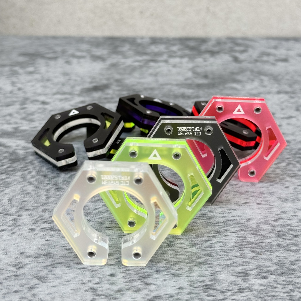 イヤーカフユニット type_hexa print