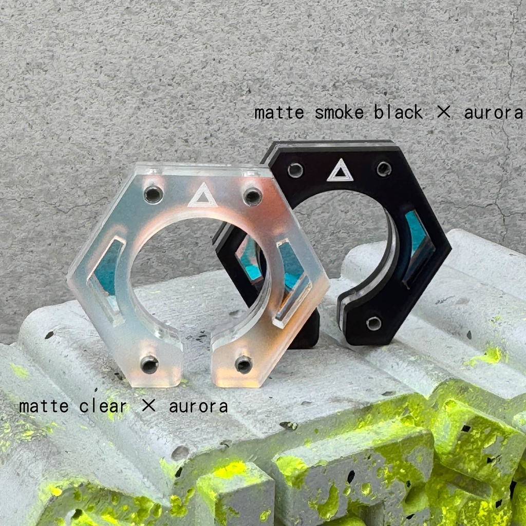 イヤーカフユニット type_hexa print