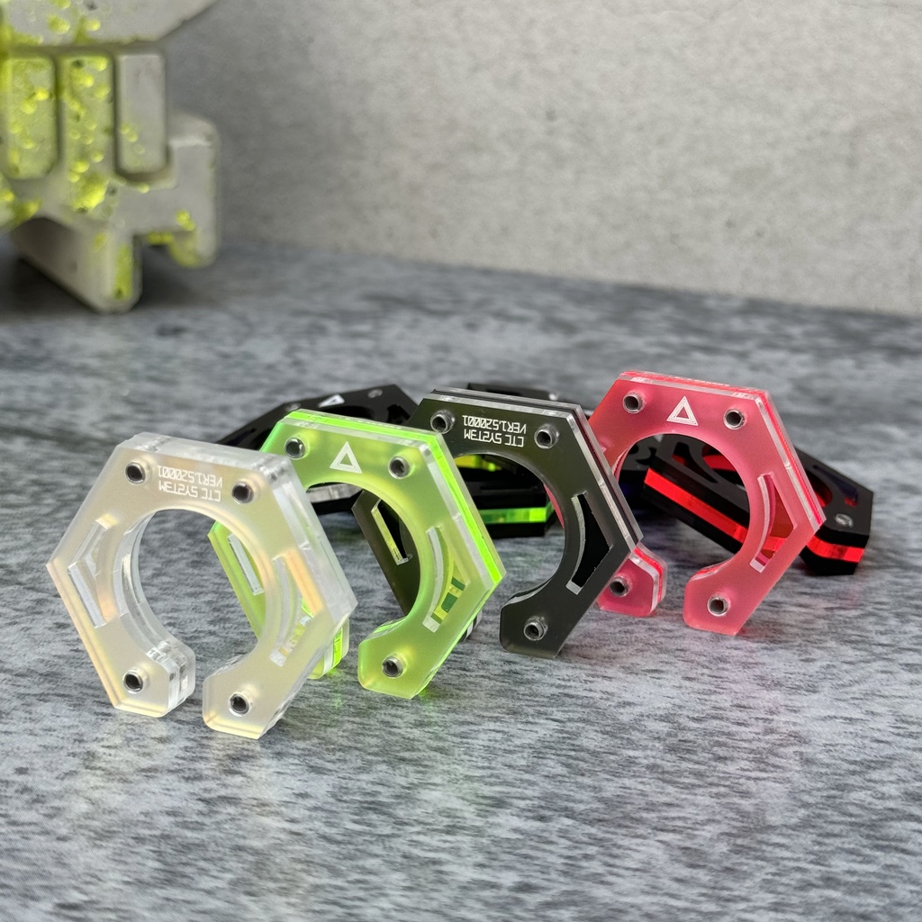 イヤーカフユニット type_hexa print