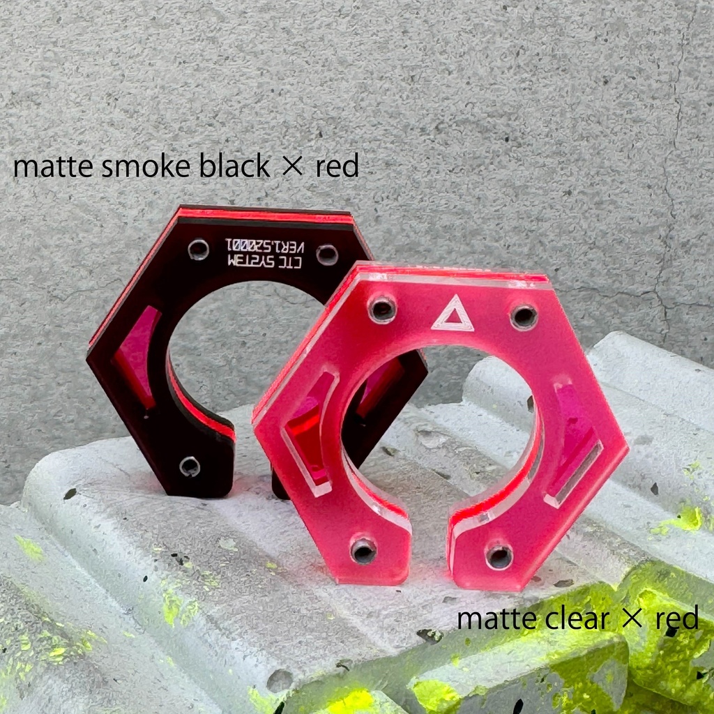 イヤーカフユニット type_hexa print