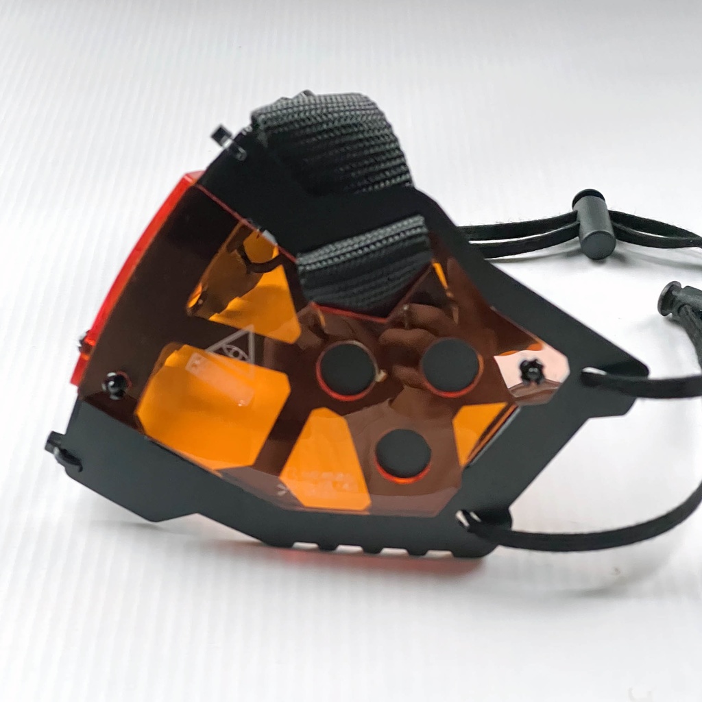 装甲マスクユニットmk9 "clear orange"