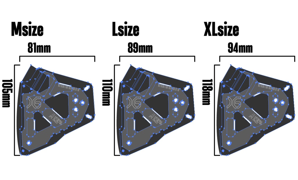 装甲マスクユニットmk16 gray x black