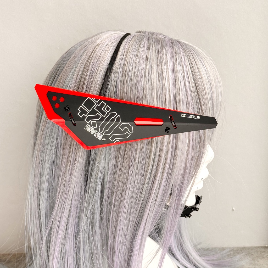 中央町戦術工芸カチューシャ式装甲バインダーユニット　white on black 美品】 カチューシャ式装甲バインダーユニット BOOTH - 中央町