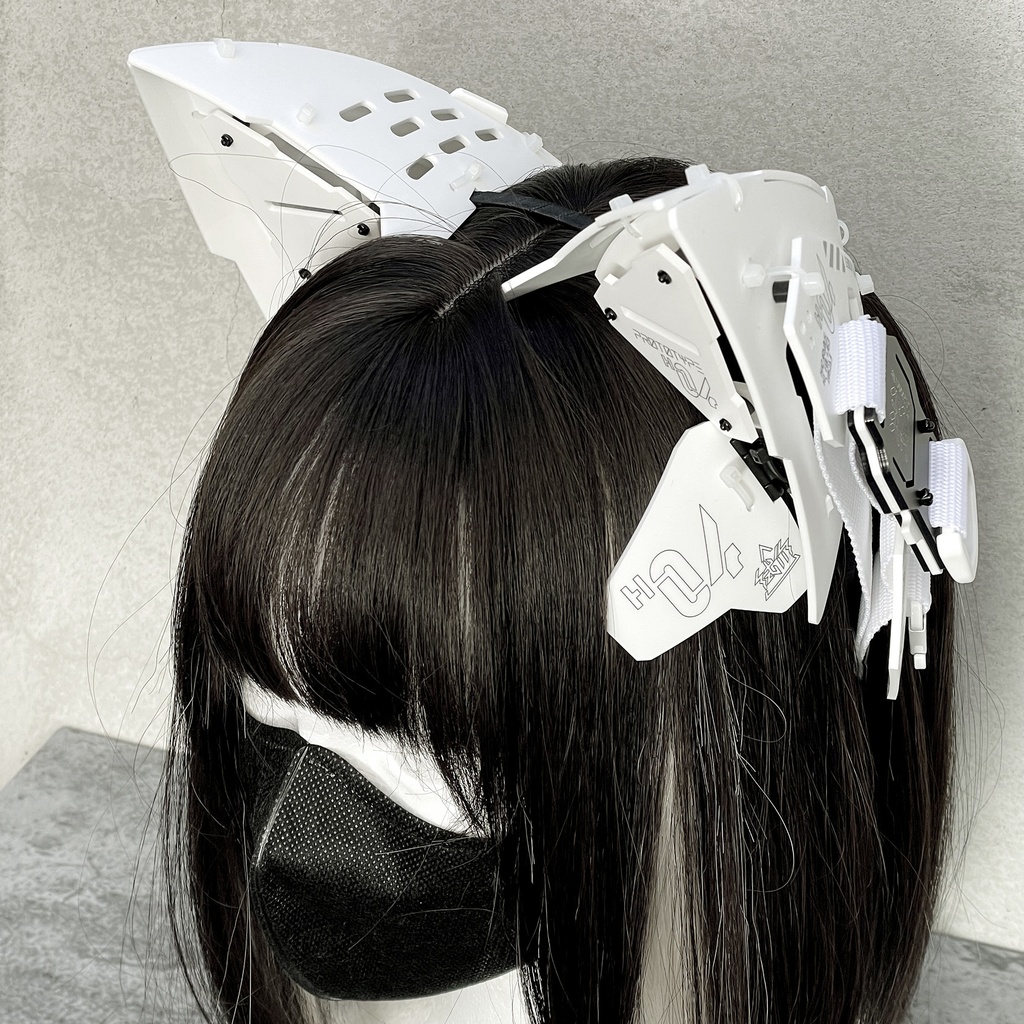 大型立体ネコミミユニット H-04