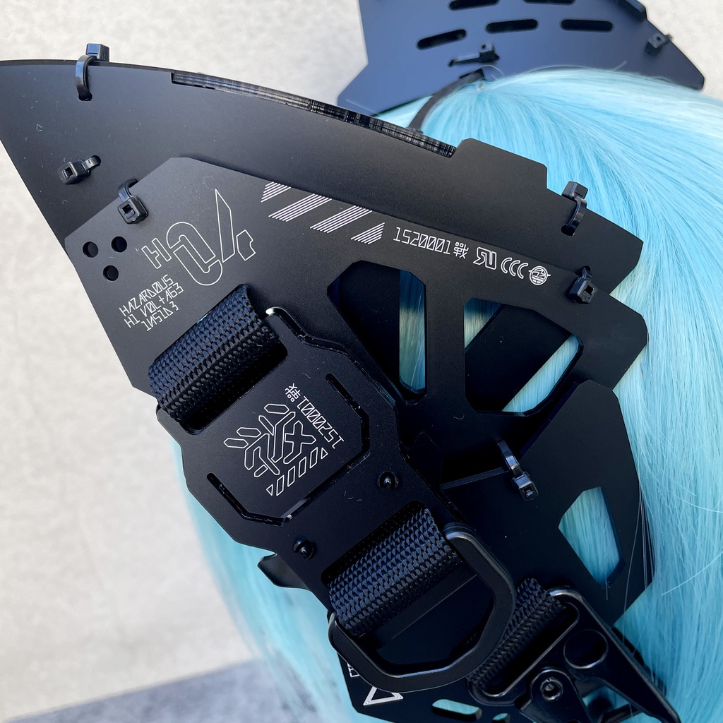 大型立体ネコミミユニット H-04