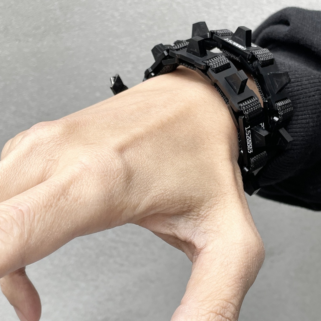 チェーンベルト式二重リストバンドユニット