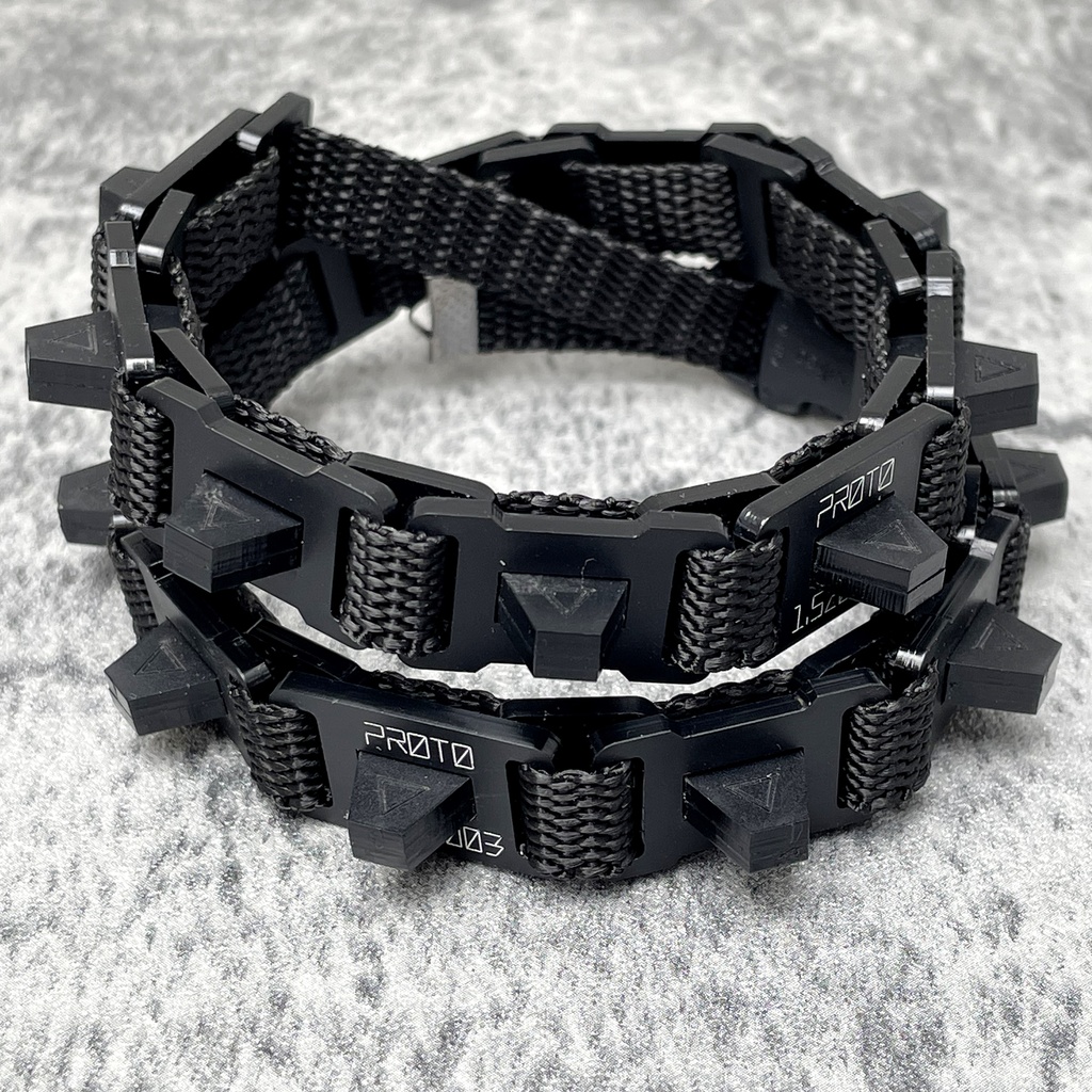 チェーンベルト式二重リストバンドユニット