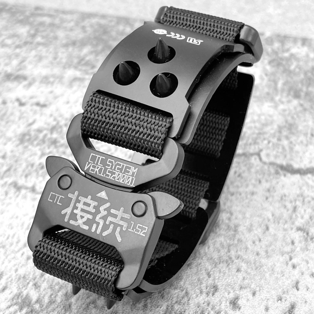 クイックリリース式リストバンドユニット