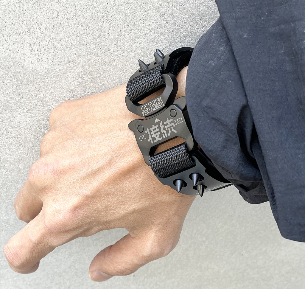 クイックリリース式リストバンドユニット