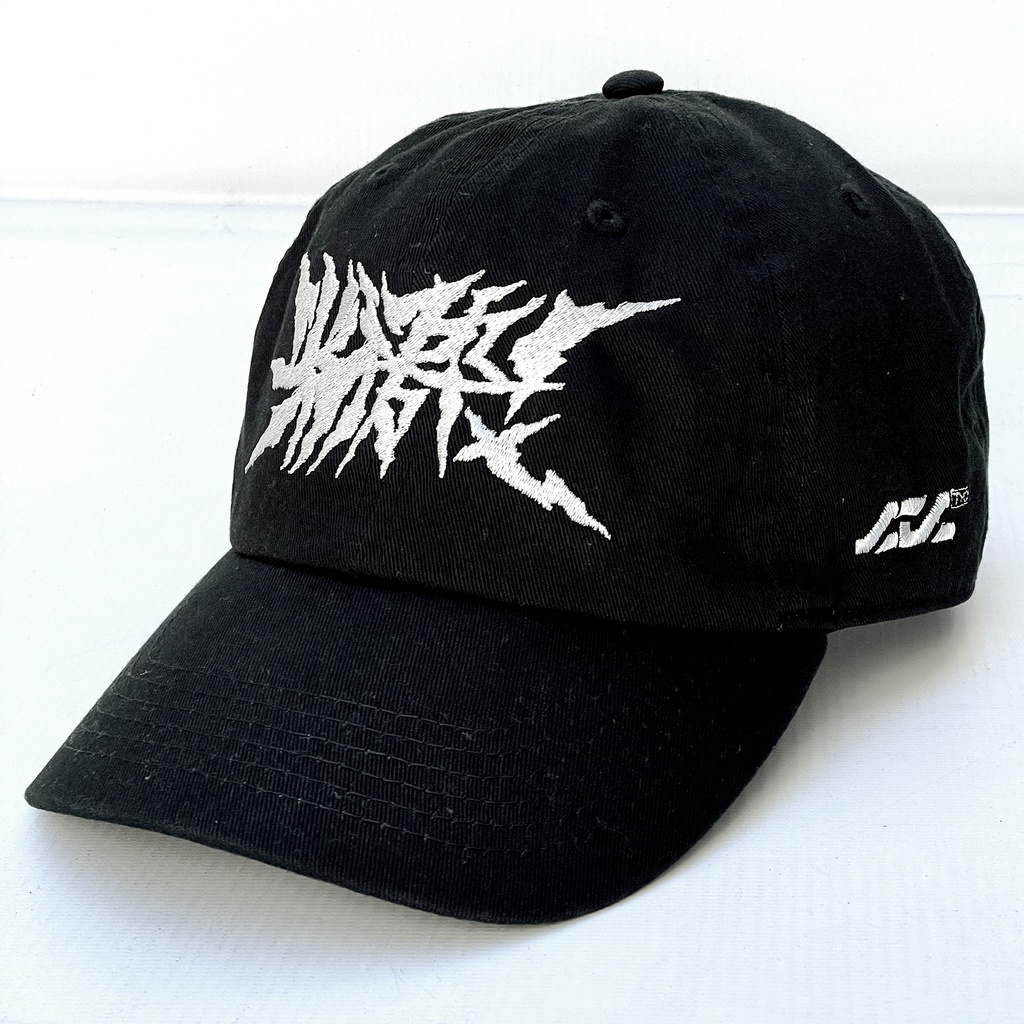 刺繍キャップ”粉砕!”