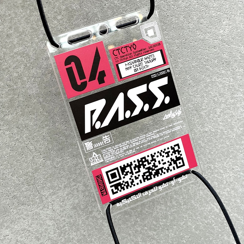 アクリルIDパスカード