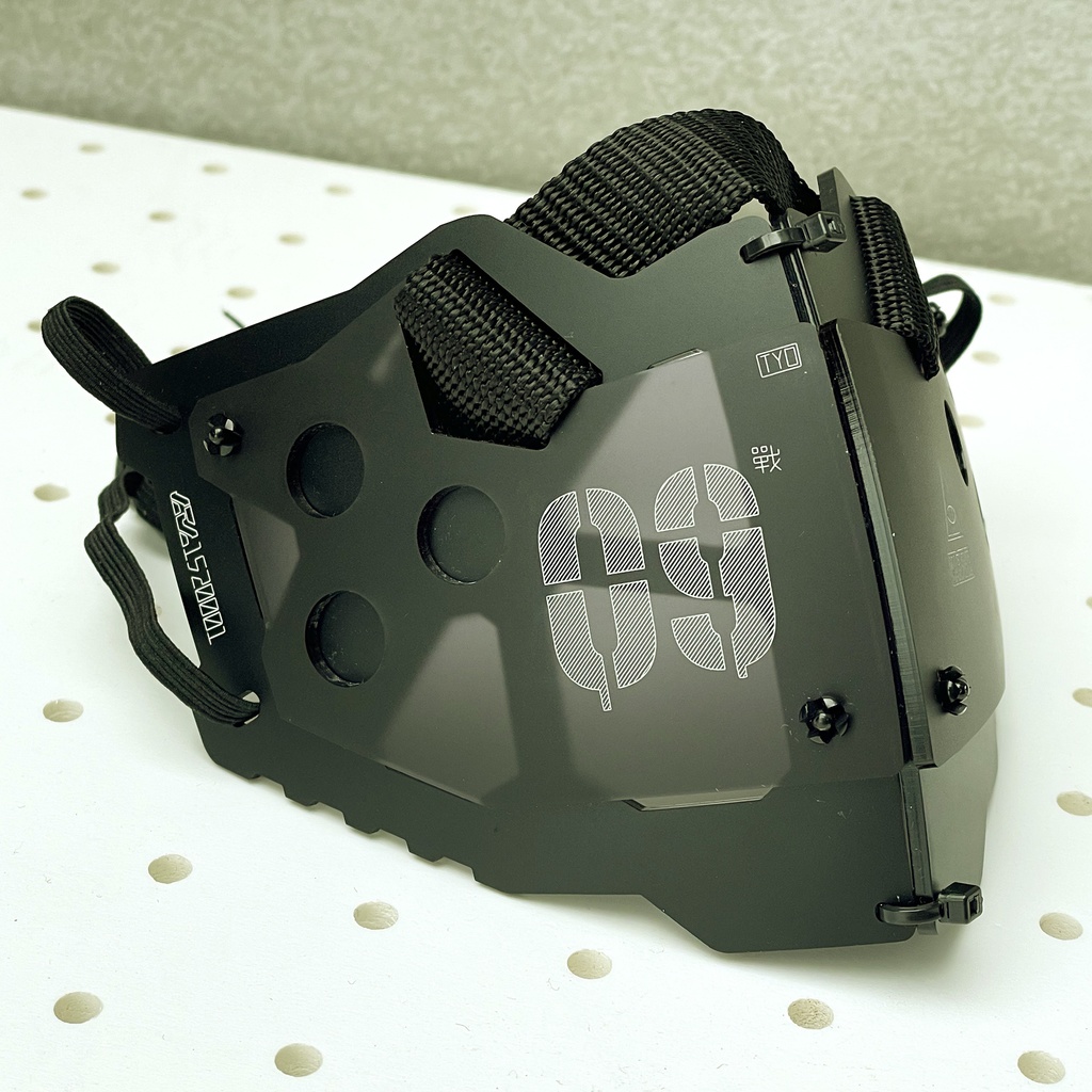 装甲マスクユニットmk9 "matte smoke black"