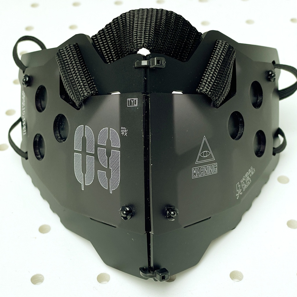 装甲マスクユニットmk9 "matte smoke black"