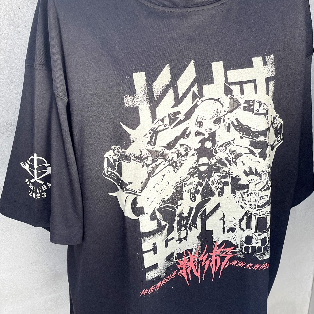 藤岡建機×中央町戦術工芸コラボTシャツ