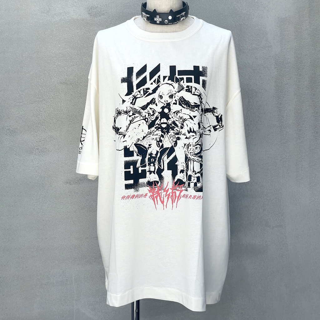 藤岡建機×中央町戦術工芸コラボTシャツ