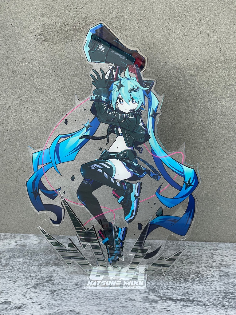 初音ミク 中央町戦術工芸Ver.】装甲カードコンテナユニットmk4+ 初音