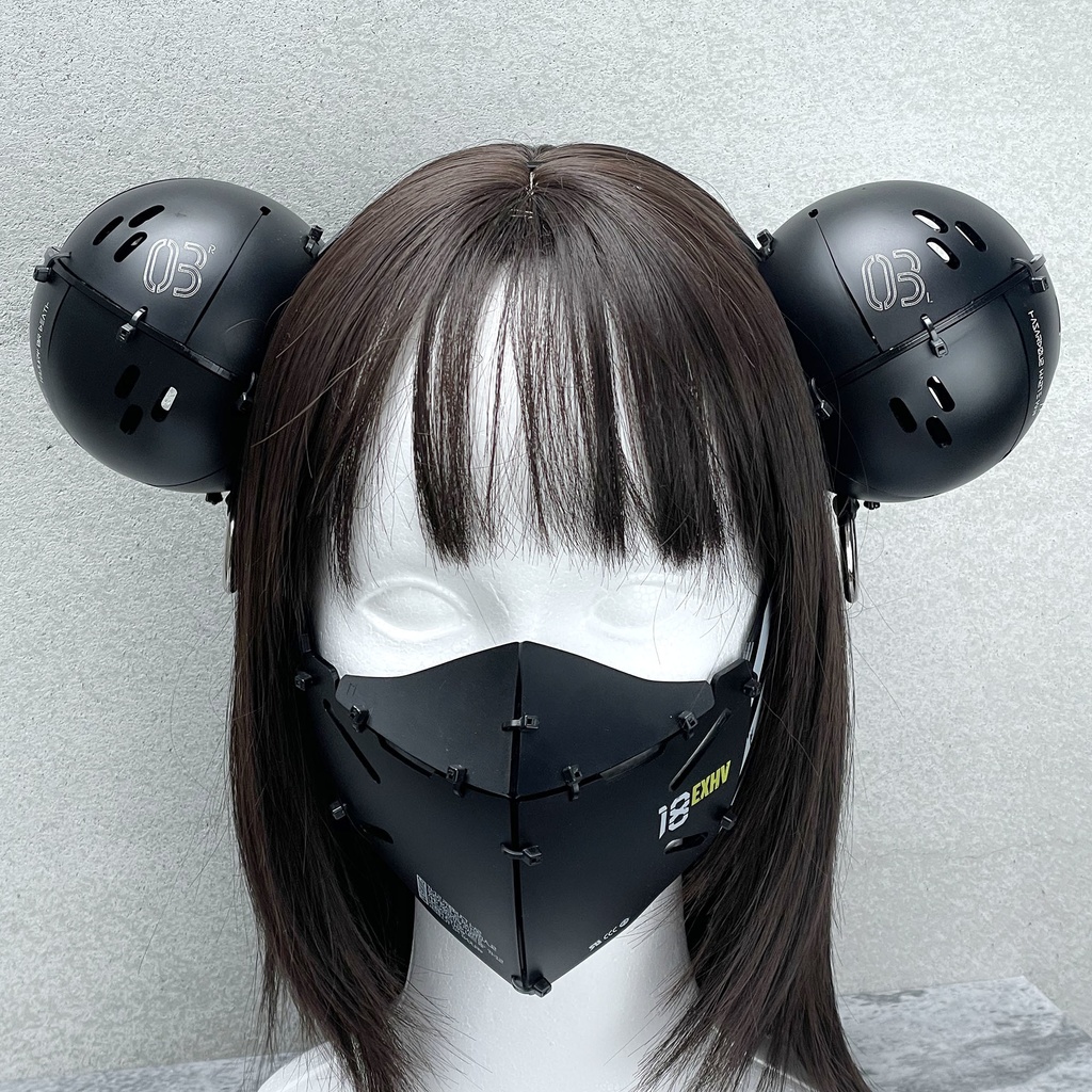 ツインオーブ型カチューシャ - 中央町戦術工芸 - BOOTH