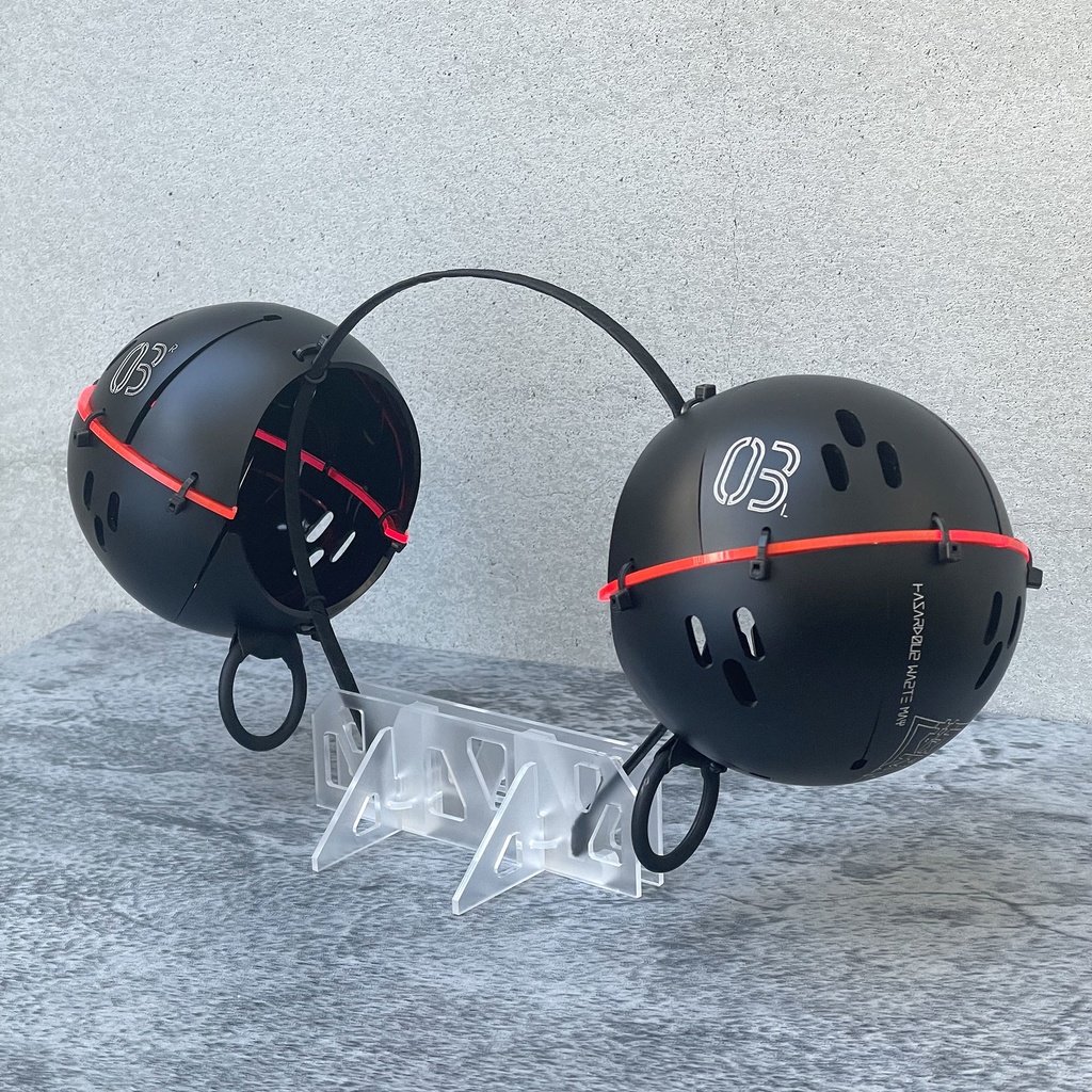 ツインオーブ型カチューシャ