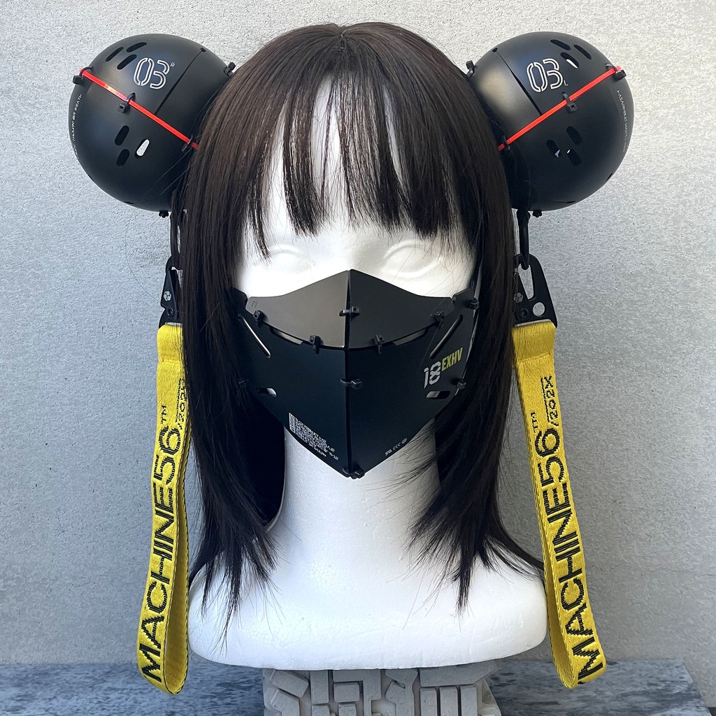 ツインオーブ型カチューシャ