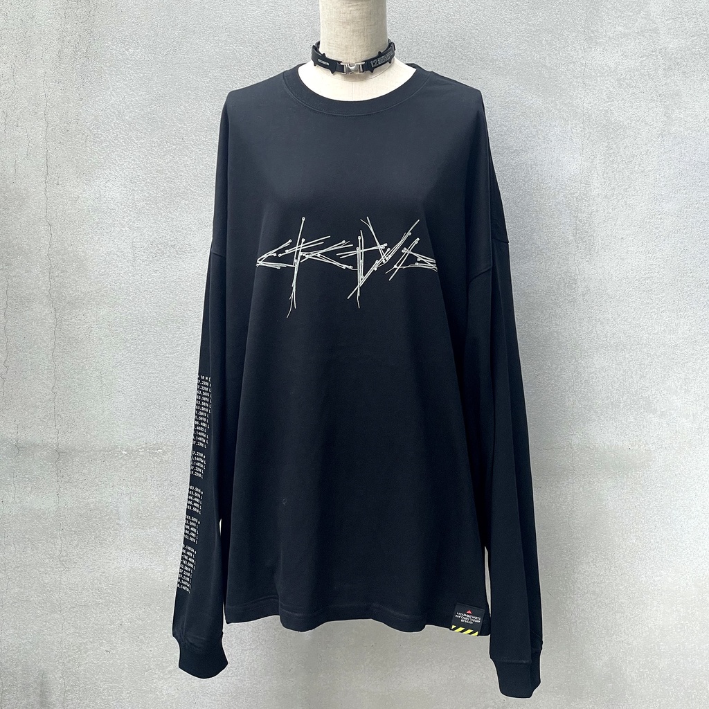 結束ロゴ ロングスリーブTシャツ