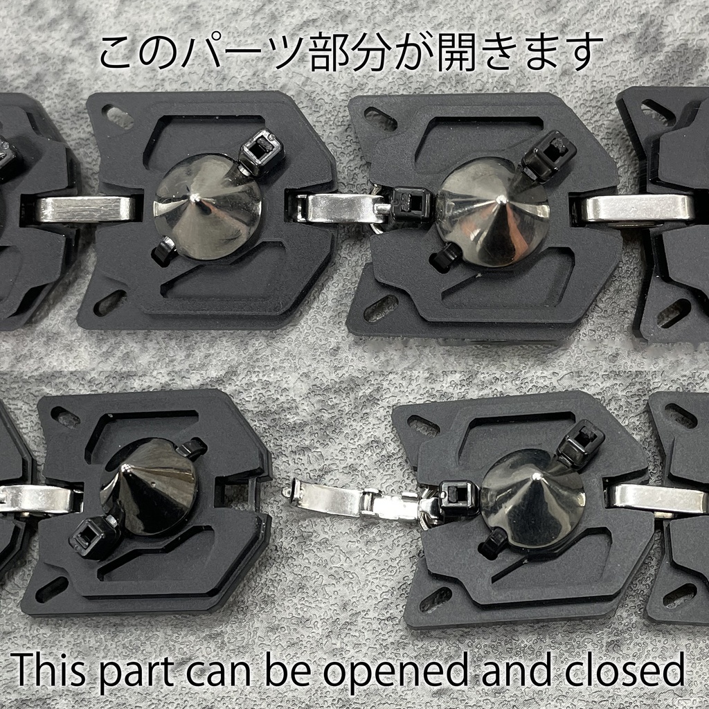 スパイクベルトチョーカーユニット - 中央町戦術工芸 - BOOTH