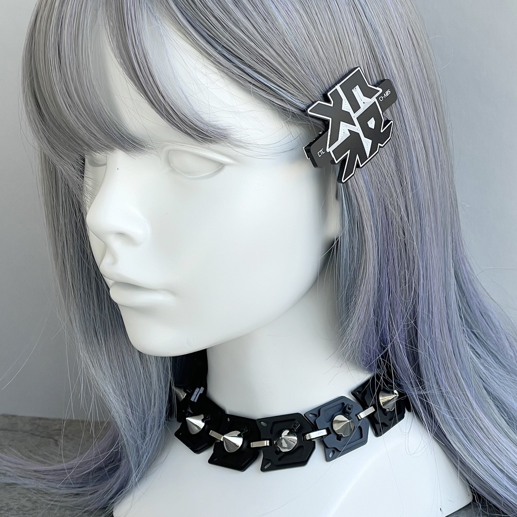 スパイクベルトチョーカーユニット