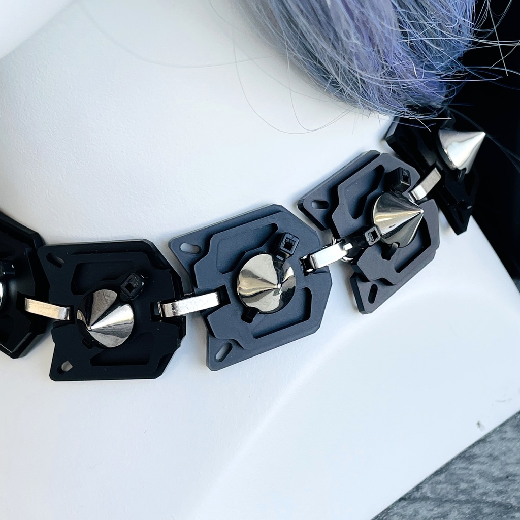 スパイクベルトチョーカーユニット